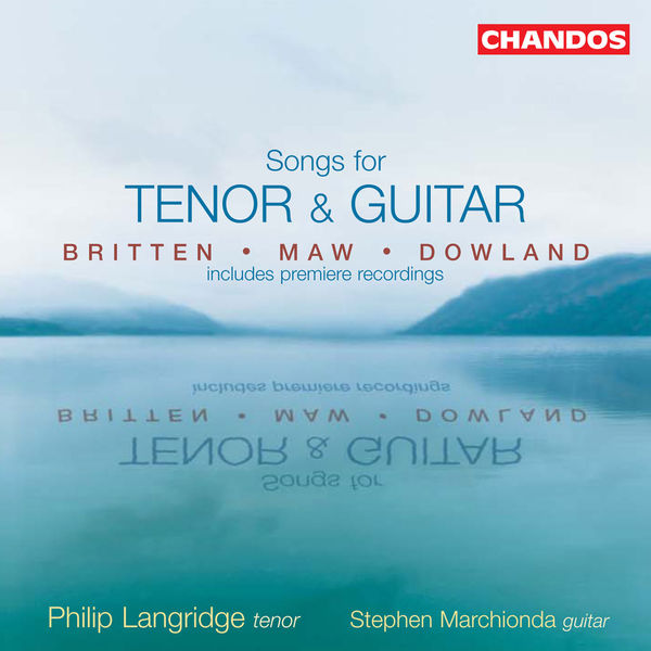 Philip Langridge - Œuvres pour ténor & guitare Philip Langridge - Œuvres pour ténor & guitare