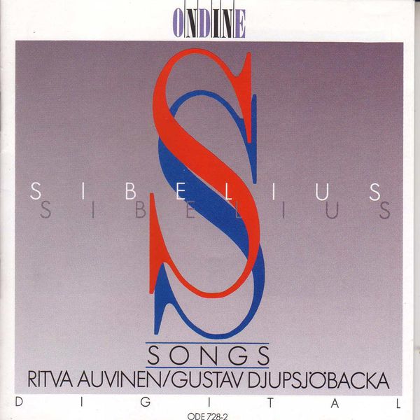 Ritva Auvinen|SIBELIUS, J.: Vocal Music (Auvinen, Djupsjobacka)