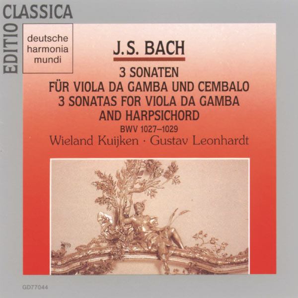 Wieland Kuijken|Bach: Viola Da Gamba Sonaten Wieland Kuijken|Bach: Viola Da Gamba Sonaten