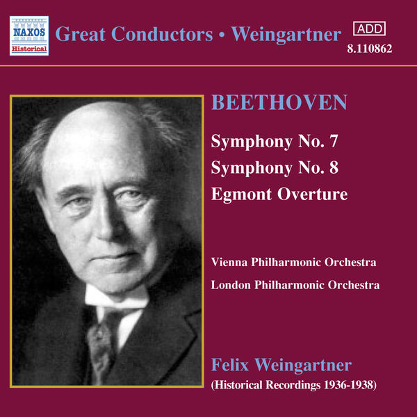 London Philharmonic Orchestra|BEETHOVEN: Symphonies Nos. 7 and 8 (Weingartner) (1936)