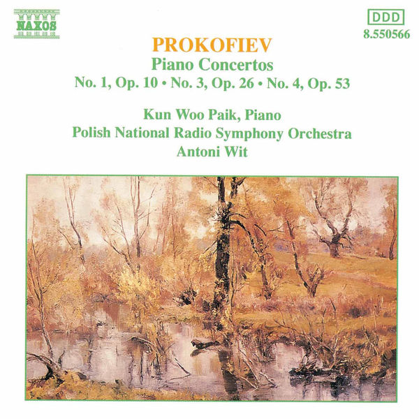 Kun-Woo Paik|Prokofiev: Piano Concertos Nos. 1, 3 & 4 Kun-Woo Paik|Prokofiev: Piano Concertos Nos. 1, 3 & 4