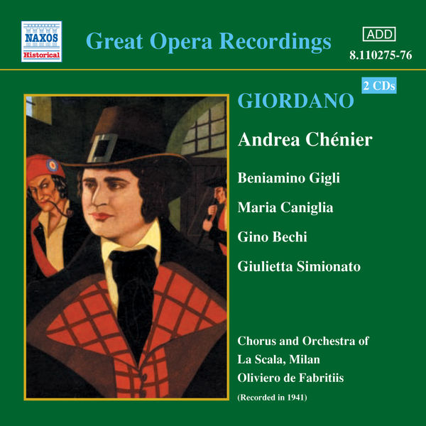 Gino Bechi|Andrea Chenier (Gigli, Caniglia) (1931)