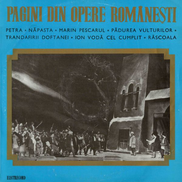 Elena Dima - Pagini din opere românești, Vol. 1 Elena Dima - Pagini din opere românești, Vol. 1