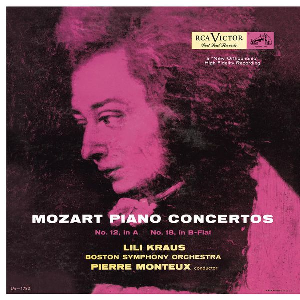 Pierre Monteux|Mozart: Piano Concertos Nos. 12 & 18 Pierre Monteux|Mozart: Piano Concertos Nos. 12 & 18