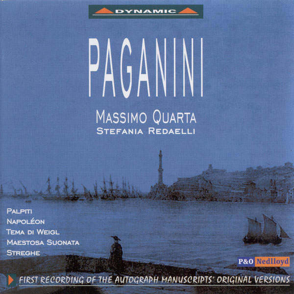 Massimo Quarta - Paganini: I Palpiti / Napoleon / Maestoso Suonata Sentimentale / Le Streghe Massimo Quarta - Paganini: I Palpiti / Napoleon / Maestoso Suonata Sentimentale / Le Streghe