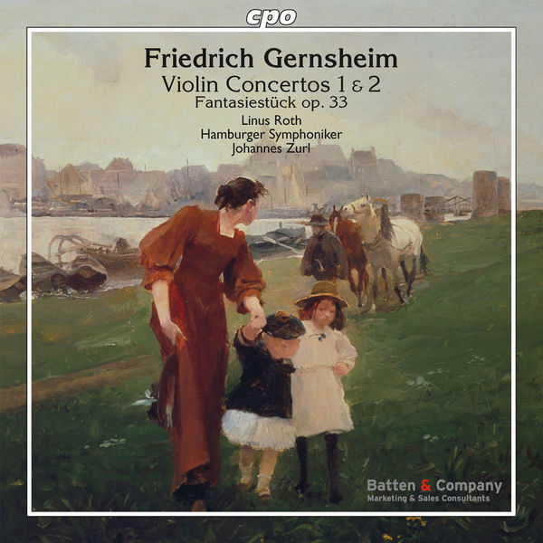 Linus Roth - F. Gernsheim : Violin Concertos - Fantasiestück, Op.33 Linus Roth - F. Gernsheim : Violin Concertos - Fantasiestück, Op.33