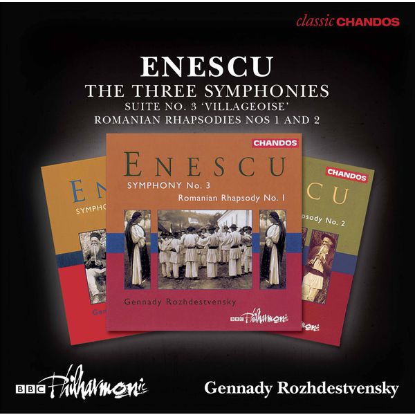 BBC Philharmonic Orchestra|Enescu: The 3 Symphonies, Orchestral Suite No. 3 & 2 Romanian Rhapsodies BBC Philharmonic Orchestra|Enescu: The 3 Symphonies, Orchestral Suite No. 3 & 2 Romanian Rhapsodies