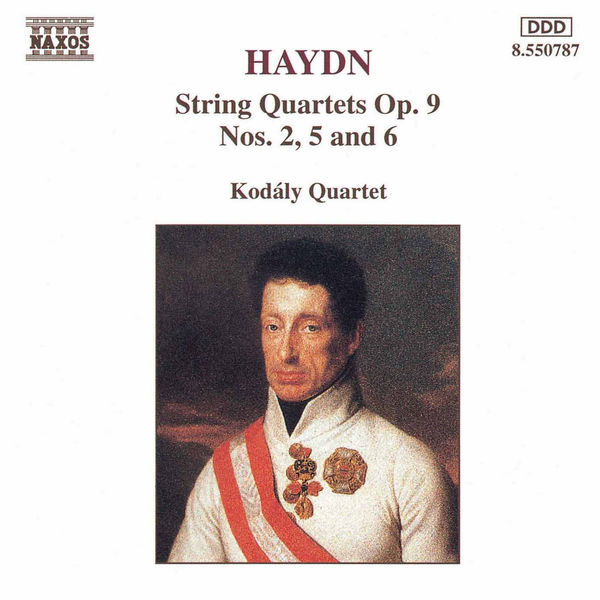 Zoltán Kodály|HAYDN: String Quartets Op. 9, Nos. 2, 5 and 6