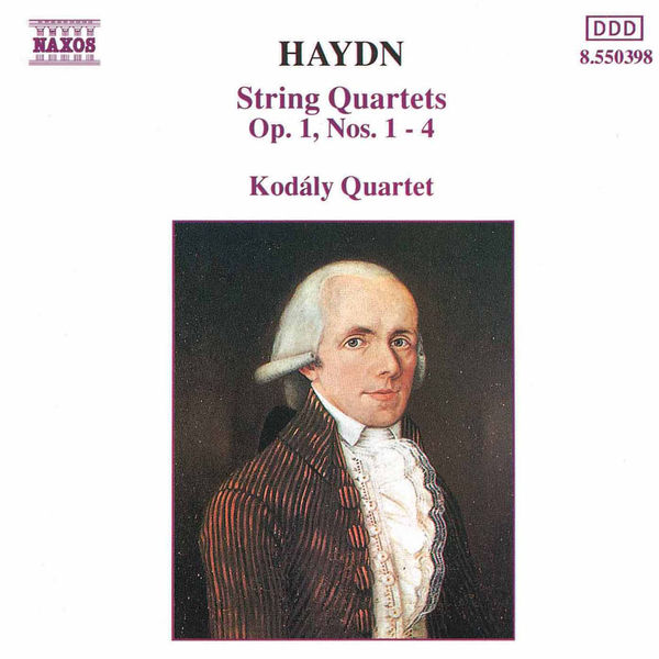 Zoltán Kodály|HAYDN: String Quartets Op. 1, Nos. 1- 4