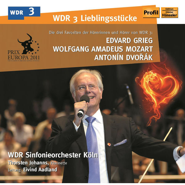 WDR Sinfonieorchester Köln|Grieg: Peer Gynt-Suite Nr. 1 - Mozart: Klarinettenkonzert a-Dur - Dvořák: 9. Sinfonie 