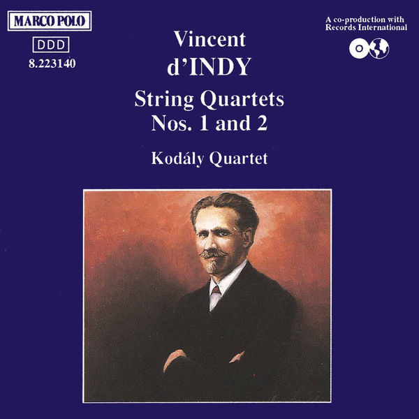 Kodaly Quartet|INDY: String Quartets Nos. 1 and 2 Kodaly Quartet|INDY: String Quartets Nos. 1 and 2