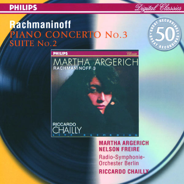 Rachmaninov: Piano Concerto No.3; Suite No.2 for 2 Pianos, Martha