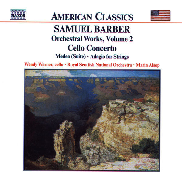 Wendy Warner|Samuel Barber : Œuvres orchestrales, volume 2