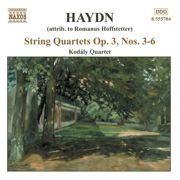 Zoltán Kodály|Haydn: String Quartets Op. 3, Nos. 3 - 6