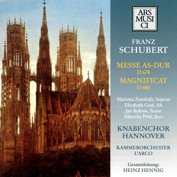 Marietta Zumbult - Schubert: Mass No. 5 in A flat major / Magnificat, D. 486 Marietta Zumbult - Schubert: Mass No. 5 in A flat major / Magnificat, D. 486