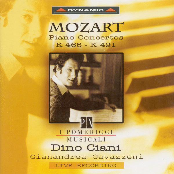 Dino Ciani - Mozart: Piano Concertos Nos. 20 and 24 Dino Ciani - Mozart: Piano Concertos Nos. 20 and 24