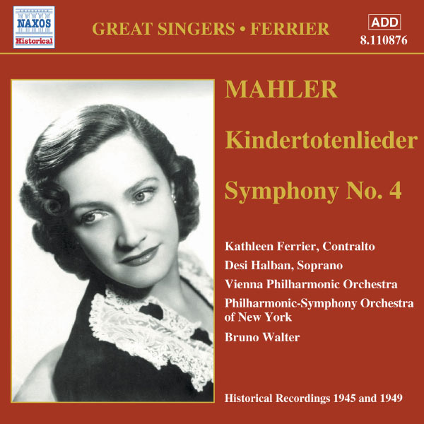 Kathleen Ferrier - Kindertotenlieder Kathleen Ferrier - Kindertotenlieder