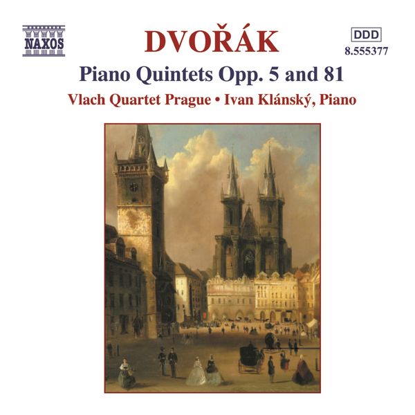 Vlach Quartet Prague|Dvorak: Piano Quintets Opp. 5 and 81