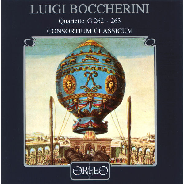 Consortium Classicum|Boccherini: Wind Quartets, G. 262 & 263