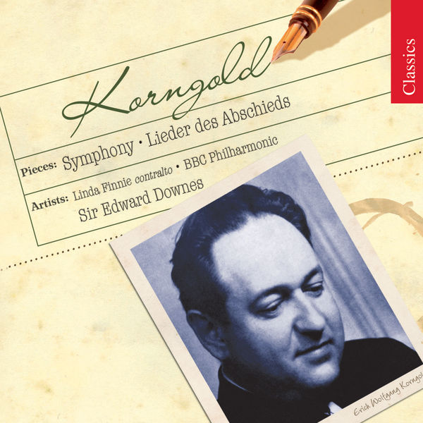 Linda Finnie|KORNGOLD: Lieder des Abschieds / Symphony in F sharp major