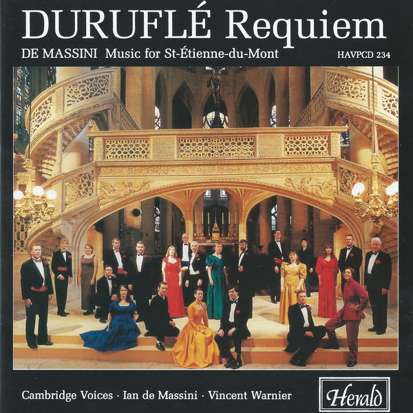 Cambridge Voices - Duruflé: Requiem & de Massini: Choral Works (Music for Saint-Étienne-du-Mont) Cambridge Voices - Duruflé: Requiem & de Massini: Choral Works (Music for Saint-Étienne-du-Mont)