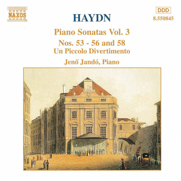 Jenő Jandó|HAYDN: Piano Sonatas Nos. 53-56 and 58 / Un Piccolo Divertimento