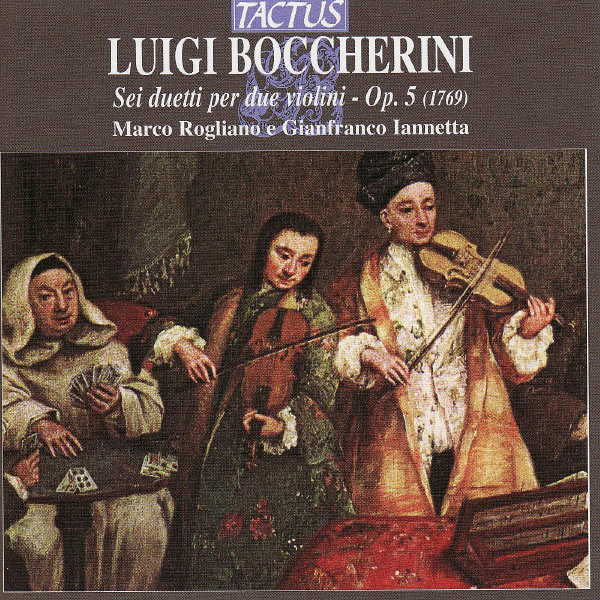 Boccherini Opera 5 Sei Duetti per Due Violini (Marco Rogliano