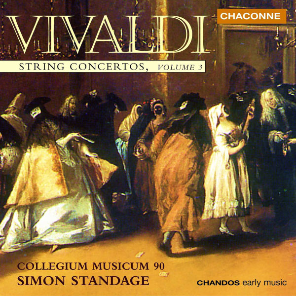 Simon Standage - STRING CONCERTOS VOL. 3 Simon Standage - STRING CONCERTOS VOL. 3