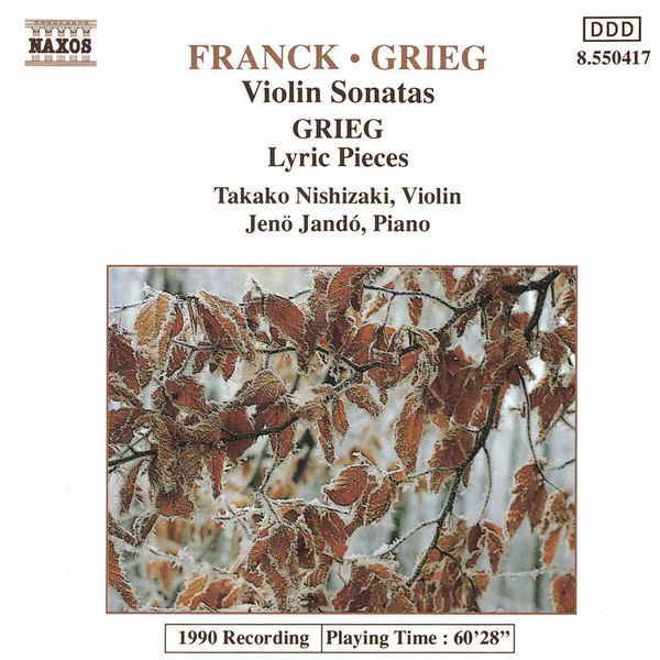 Takako Nishizaki|Franck / Grieg: Violin Sonatas