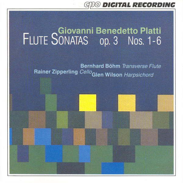 Bernhard Bohm - Platti: Flute Sonatas Bernhard Bohm - Platti: Flute Sonatas