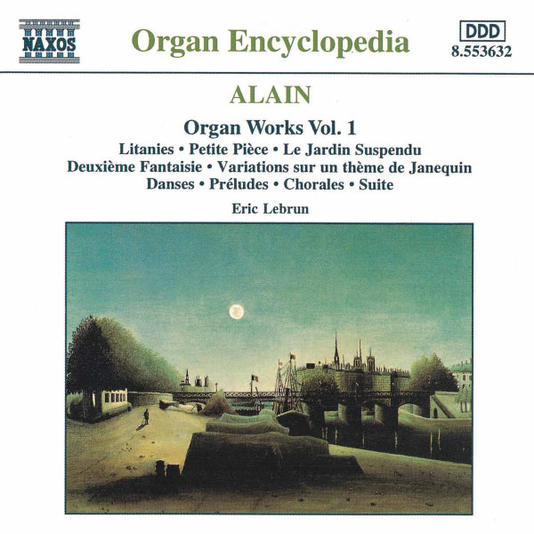 Eric Lebrun|Œuvres pour orgue (Volume 1) Eric Lebrun|Œuvres pour orgue (Volume 1)