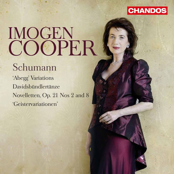 Imogen Cooper - Schumann : "Abegg" Variations, Davidsbündlertänze... Imogen Cooper - Schumann : "Abegg" Variations, Davidsbündlertänze...