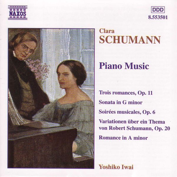 Yoshiko Iwai - SCHUMANN, C.: Piano Music Yoshiko Iwai - SCHUMANN, C.: Piano Music
