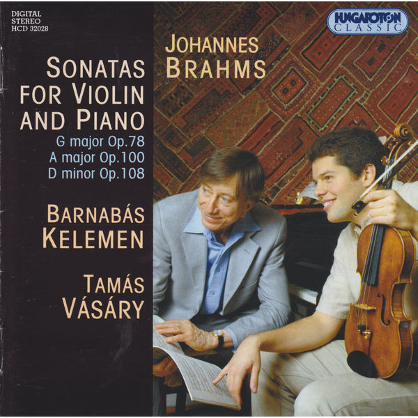 Barnabás Kelemen|Brahms: Violin Sonatas Nos. 1-3