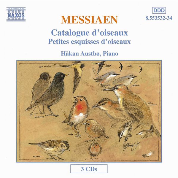 Catalogue d'oiseaux Petites esquisses d'oiseaux, Håkon Austbø Qobuz