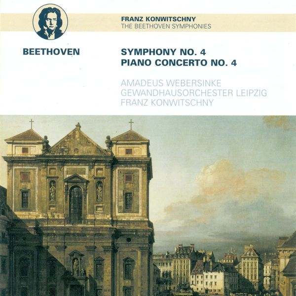 Franz Konwitschny|BEETHOVEN, L. van: Symphony No. 4 / Piano Concerto No. 4 (Webersinke, Leipzig Gewandhaus Orchestra, Konwitschny) (Ludwig van Beethoven)