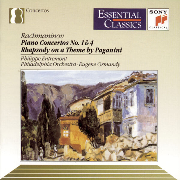 Philippe Entremont|Rachmaninoff: Piano Concertos Nos. 1 & 4; Paganini's Rhapsody