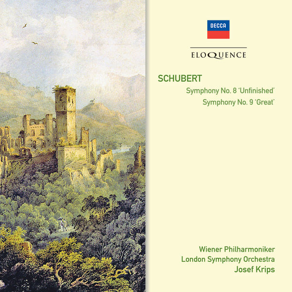 Josef Krips|Schubert : Symphonies No.8 "Unfinished" & No.9 "Great"