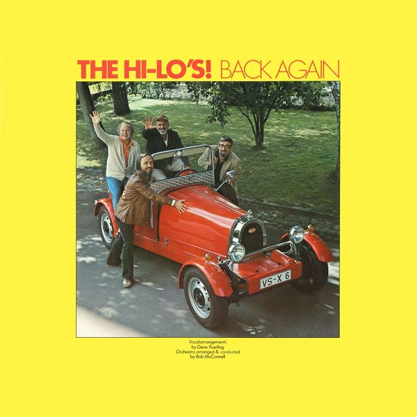 The Hi-Lo's - Back Again The Hi-Lo's - Back Again