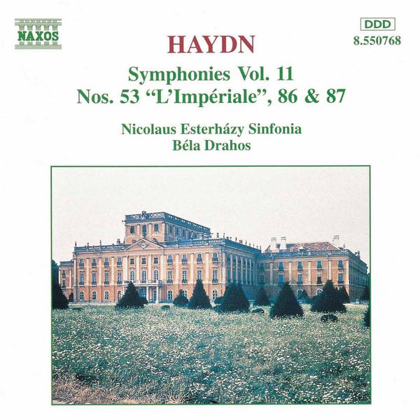 Nicolaus Esterhazy Sinfonia - HAYDN: Symphonies, Vol. 11 (Nos. 53, 86, 87) Nicolaus Esterhazy Sinfonia - HAYDN: Symphonies, Vol. 11 (Nos. 53, 86, 87)