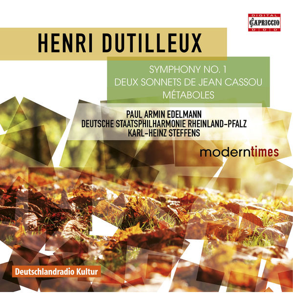 Staatsphilharmonie Rheinland-Pfalz|Dutilleux: Symphony 1-2, Sonnets de Jean Cassou...