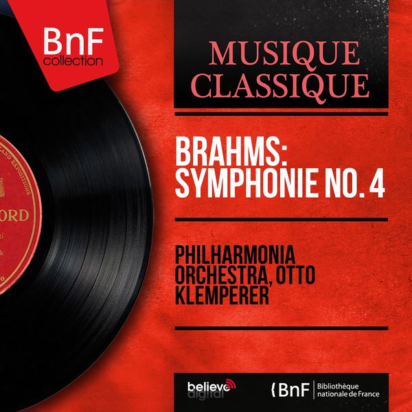 Philharmonia Orchestra|Brahms: Symphonie No. 4 (Stereo Version)