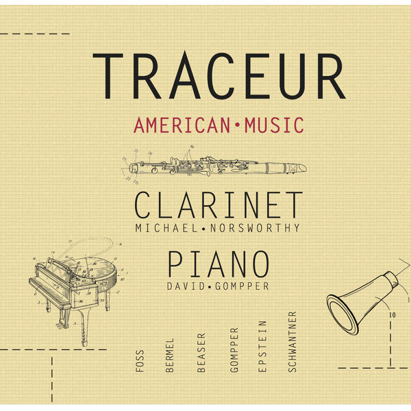 Michael Norsworthy|Traceur: American Music for Clarinet & Piano