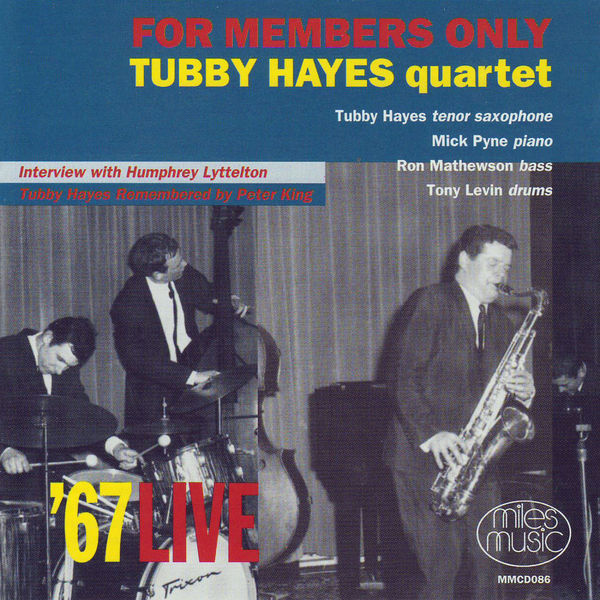Tubby Hayes - For Members Only Tubby Hayes - For Members Only