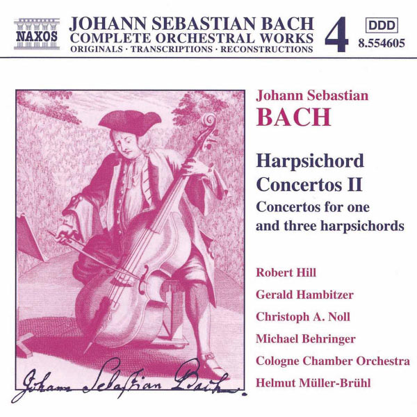 Robert Hill|Bach : Concertos pour clavecin (Volume 2)