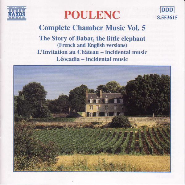 アレクサンドル・タロー|Poulenc : Complete Chamber Music, vol. V