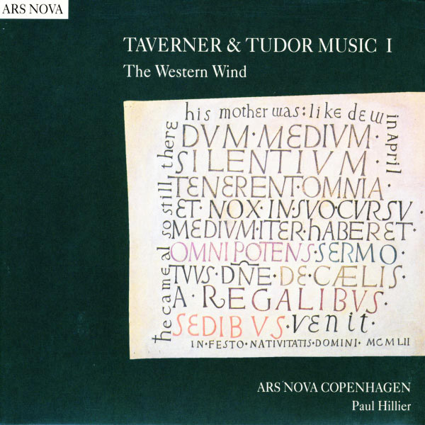 Paul Hillier|John Taverner : The Western Wind & Tudor Music I (John Taverner)