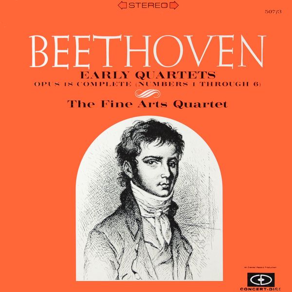 Fine Arts Quartet|Beethoven: Early Quartets  (Remastered from the Original Concert-Disc Master Tapes)