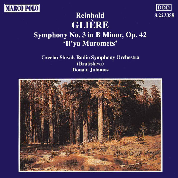 Slovak Radio Symphony Orchestra|Gliere : Symphony No. 3 In B Minor, Op. 42,