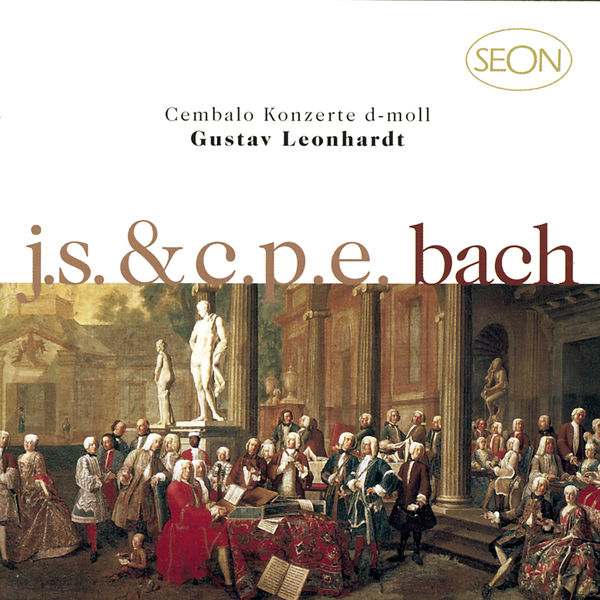 Gustav Leonhardt|J.S. Bach: Harpsichord Concerto No. 1 in D Minor, BWV 1052 - C.P.E. Bach: Harpsichord Concerto in D Minor, Wq. 23